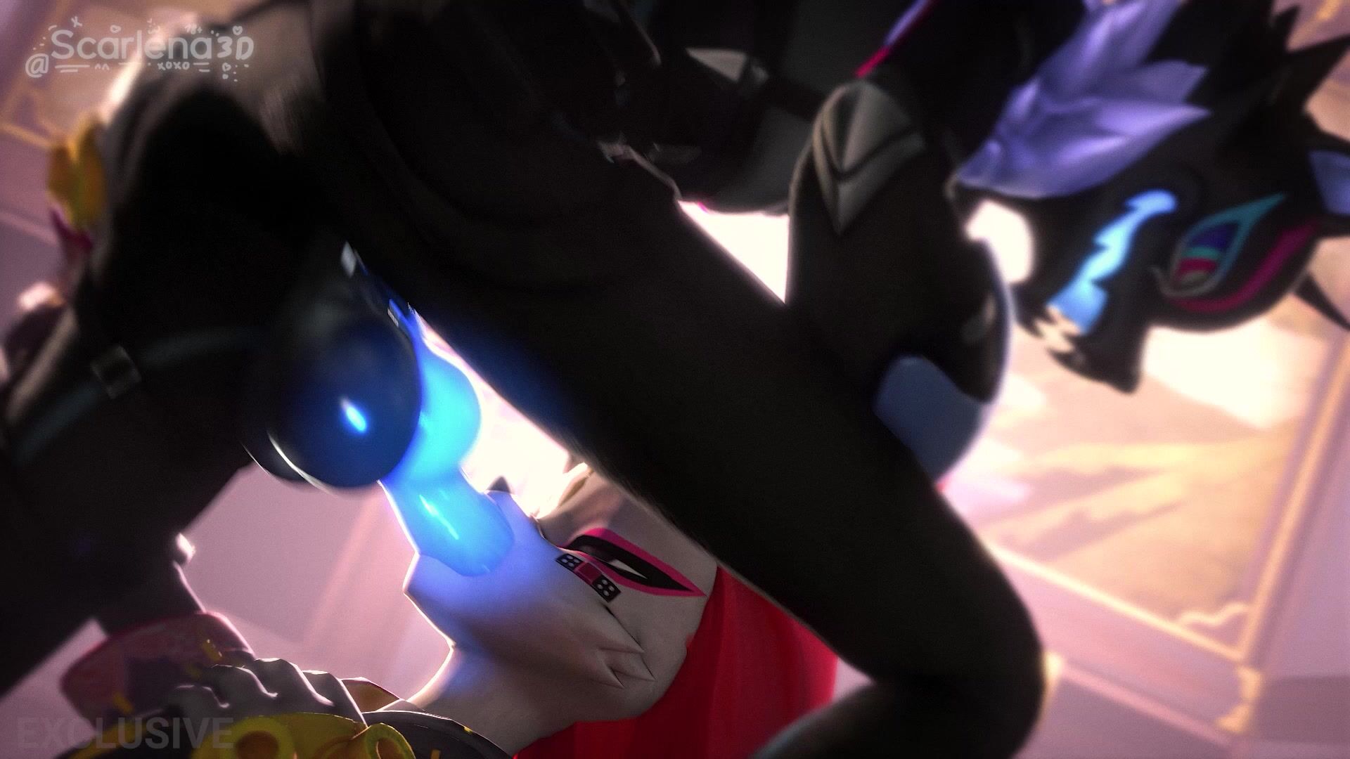 Highwire Likes Shoving Her Cock Into Kimiko\