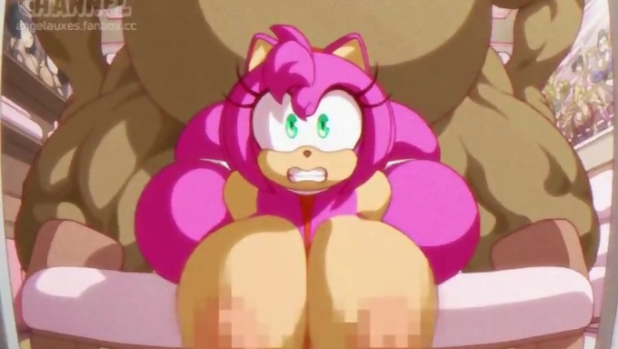 BBW Amy Rose Gets Pounded By A Fat Mexican Guy In Front Of Sonic