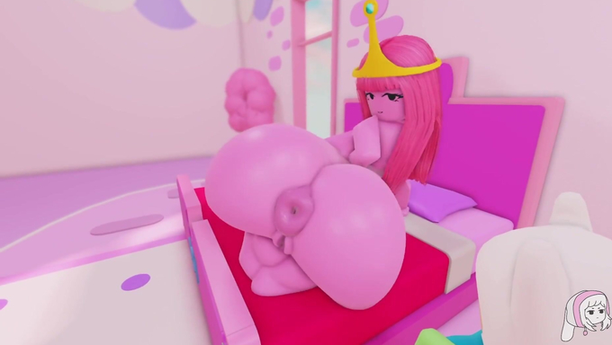 Princess Bubblegum Gets Ass Fucked By Finn In A Wild Bulldog Session