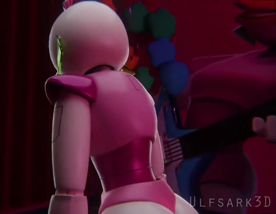 Glamrock Chica Gets Fucked Hard On The Floor