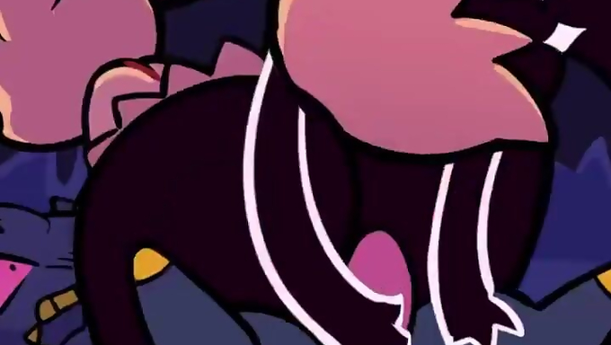 Banette Gets Fucked By Evee In A Wild Cowgirl Position