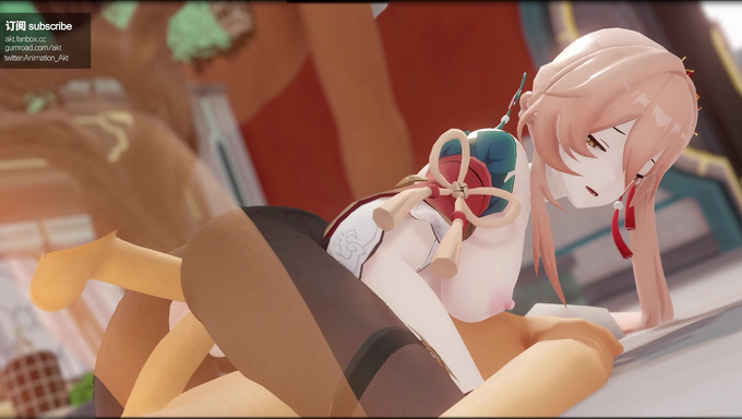 Guinaifen Loves Getting Double Penetrated On The Ground