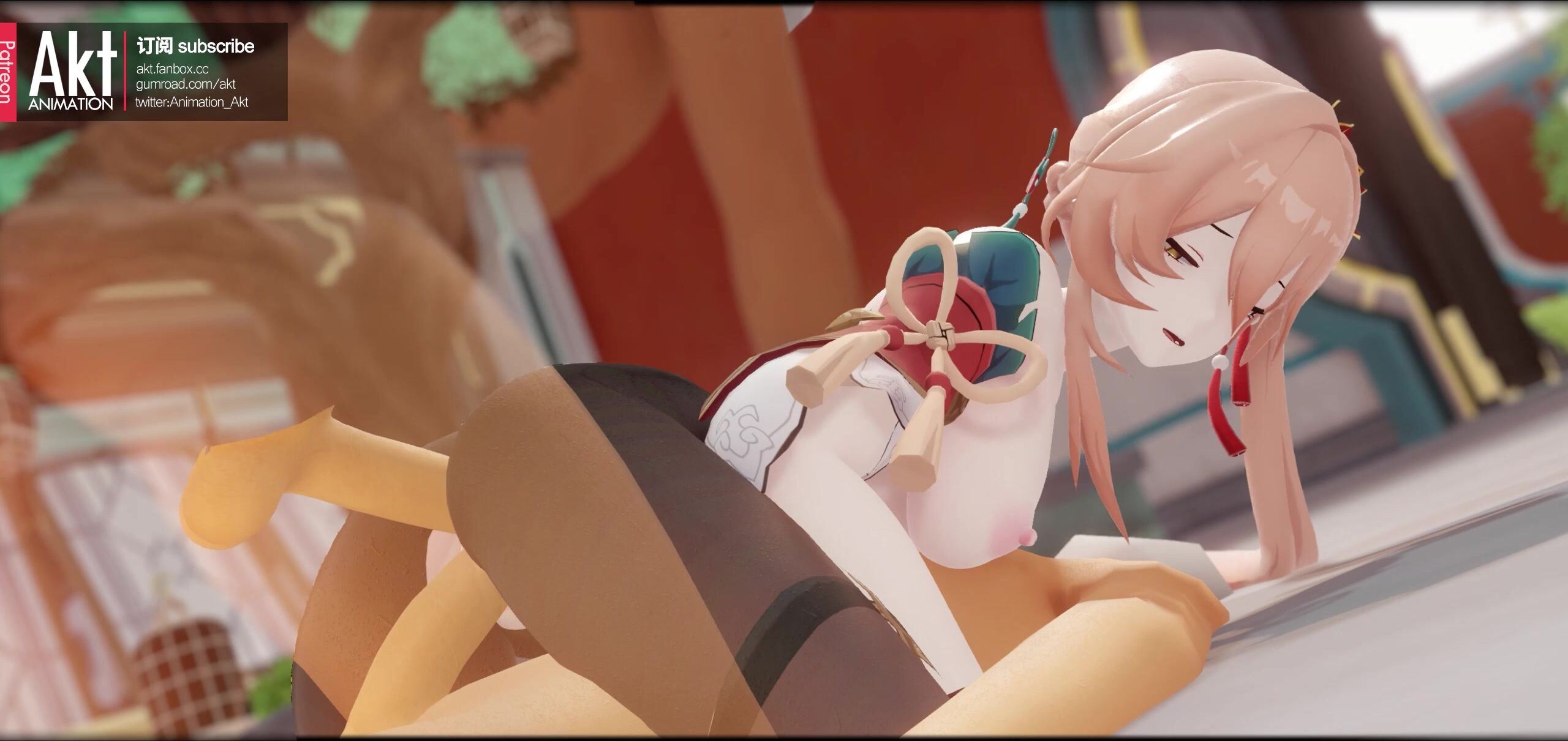 Guinaifen Loves Getting Double Penetrated On The Ground