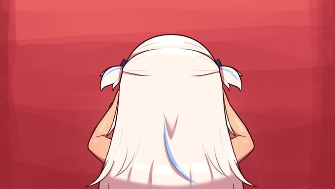 Kanata Amane Gets Fucked By A Futa Inside The Bathroom
