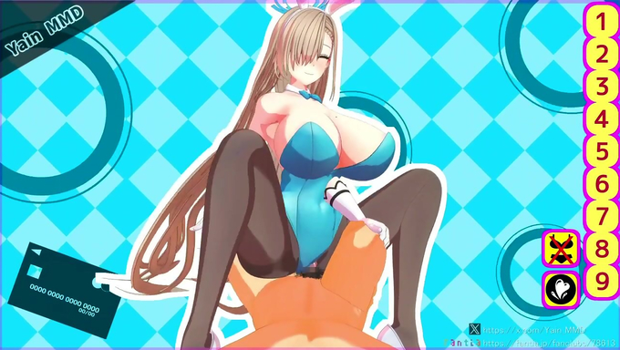 Busty Ichinose Asuna Rides A Huge Cock While Dancing To The Music