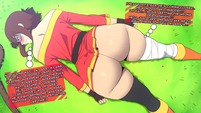 Kazuma Satou And Megumin Get To Fuck In The Forest