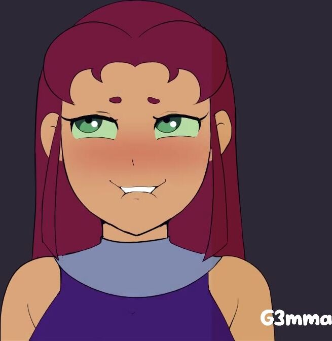 Starfire Gets To Suck Huge Cock And Fucked By Futa Raven