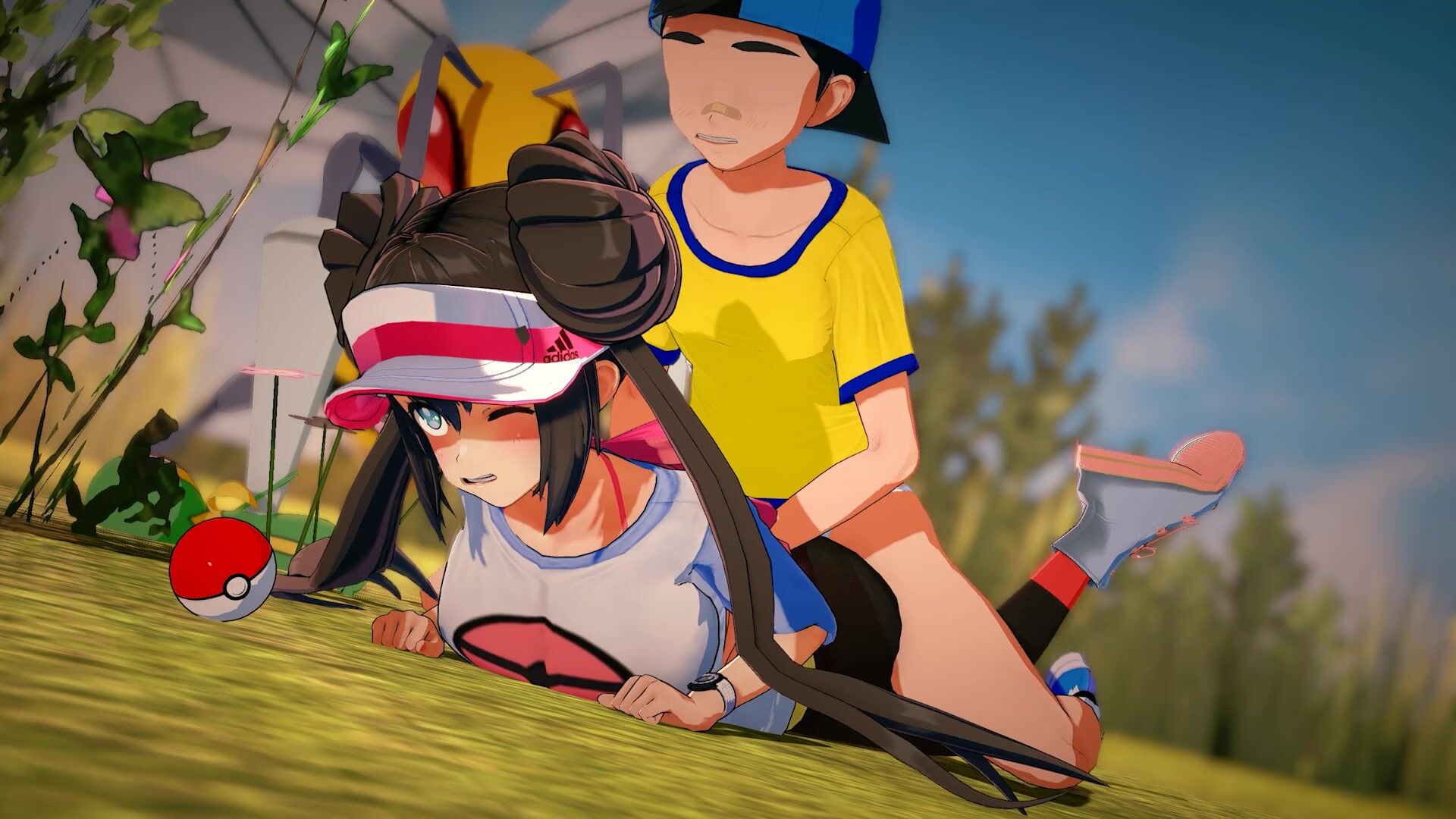 Rosa Loses A Bet And Gets Screwed On The Ground